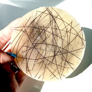 Hair picking reusable picky pad