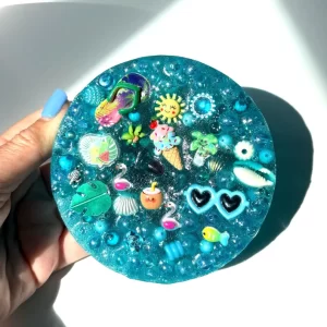 Paradise - holiday themed reusable picky pad